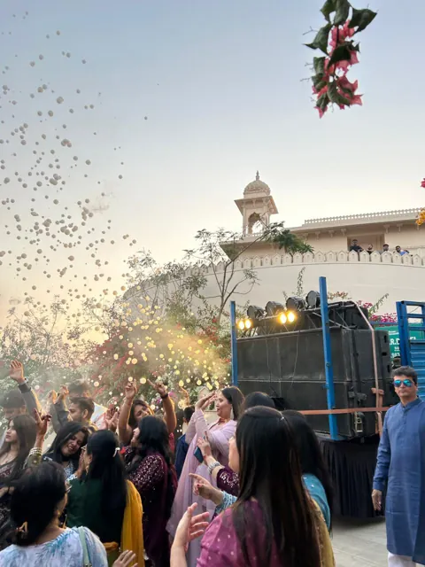 Baraat sound and event setup — photograph 1