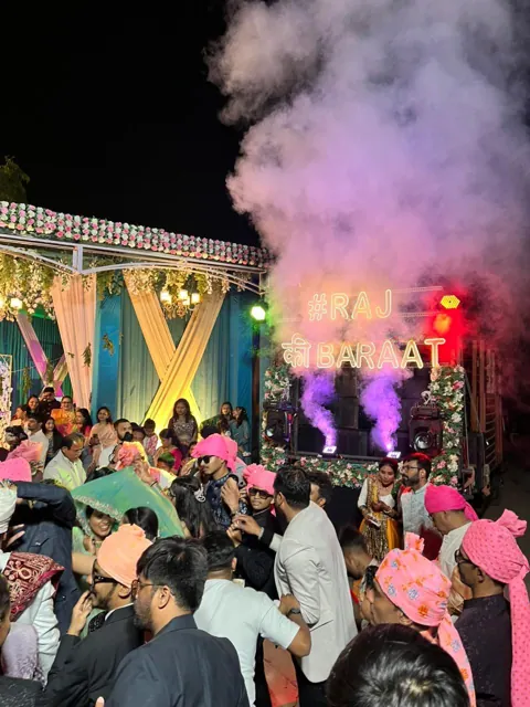 Baraat sound and event setup — photograph 12