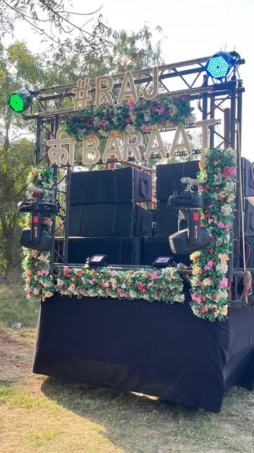 Baraat sound and event setup — photograph 13