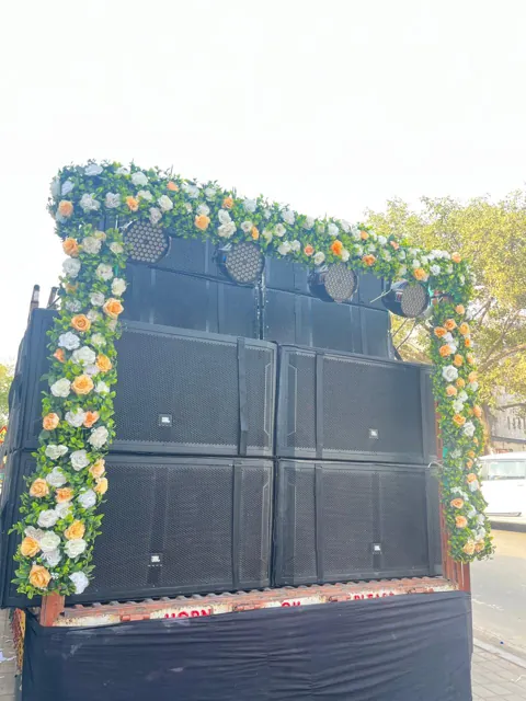 Baraat sound and event setup — photograph 2