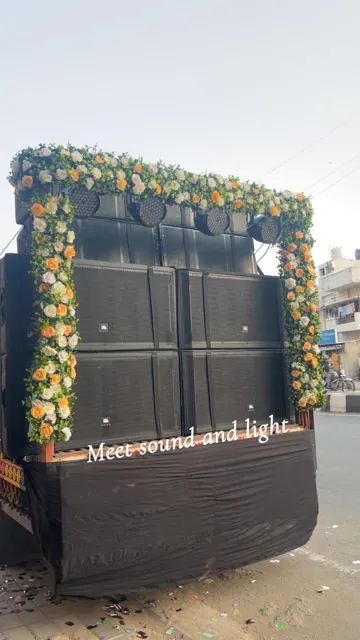 Baraat sound and event setup — photograph 3