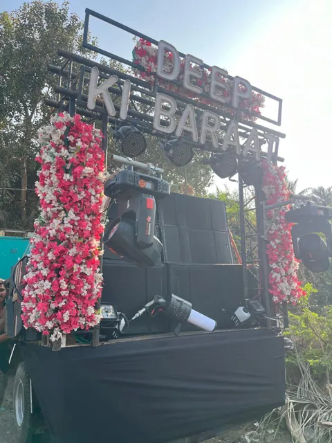 Baraat sound and event setup — photograph 4