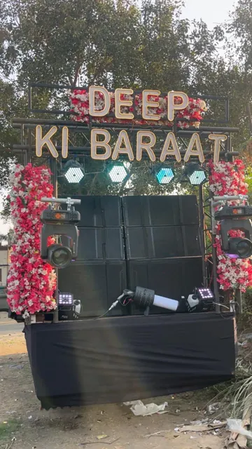 Baraat sound and event setup — photograph 9