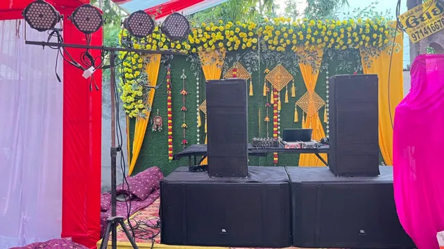 Haldi sound and event setup — photograph 6