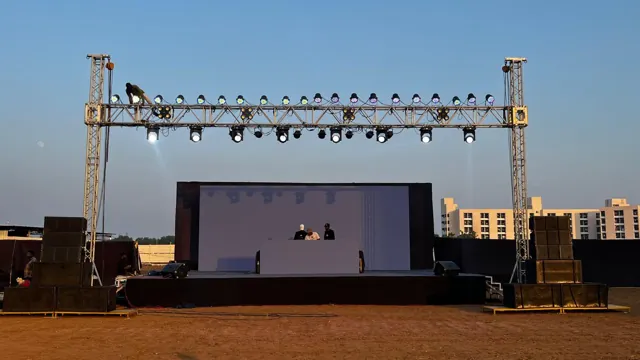 Sangeet sound and event setup — photograph 1