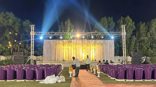 Sangeet sound and event setup — photograph 18