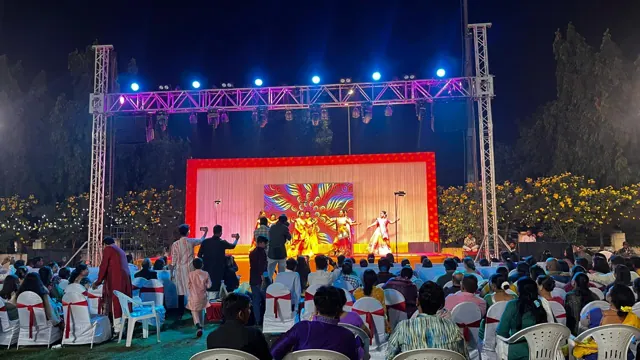 Sangeet sound and event setup — photograph 6